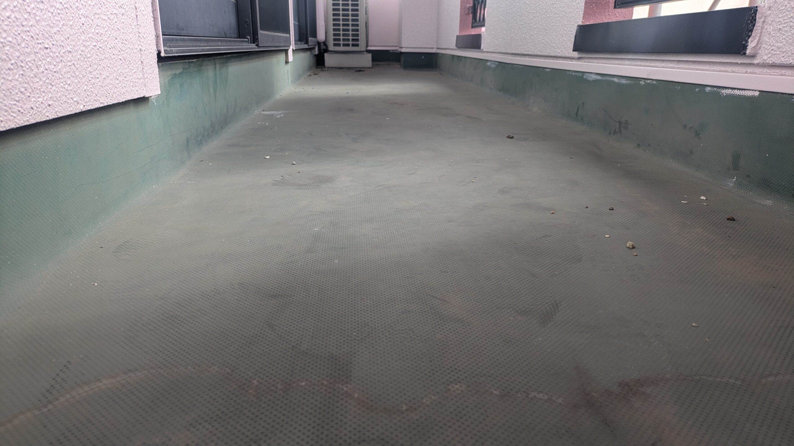 防水シート施工前