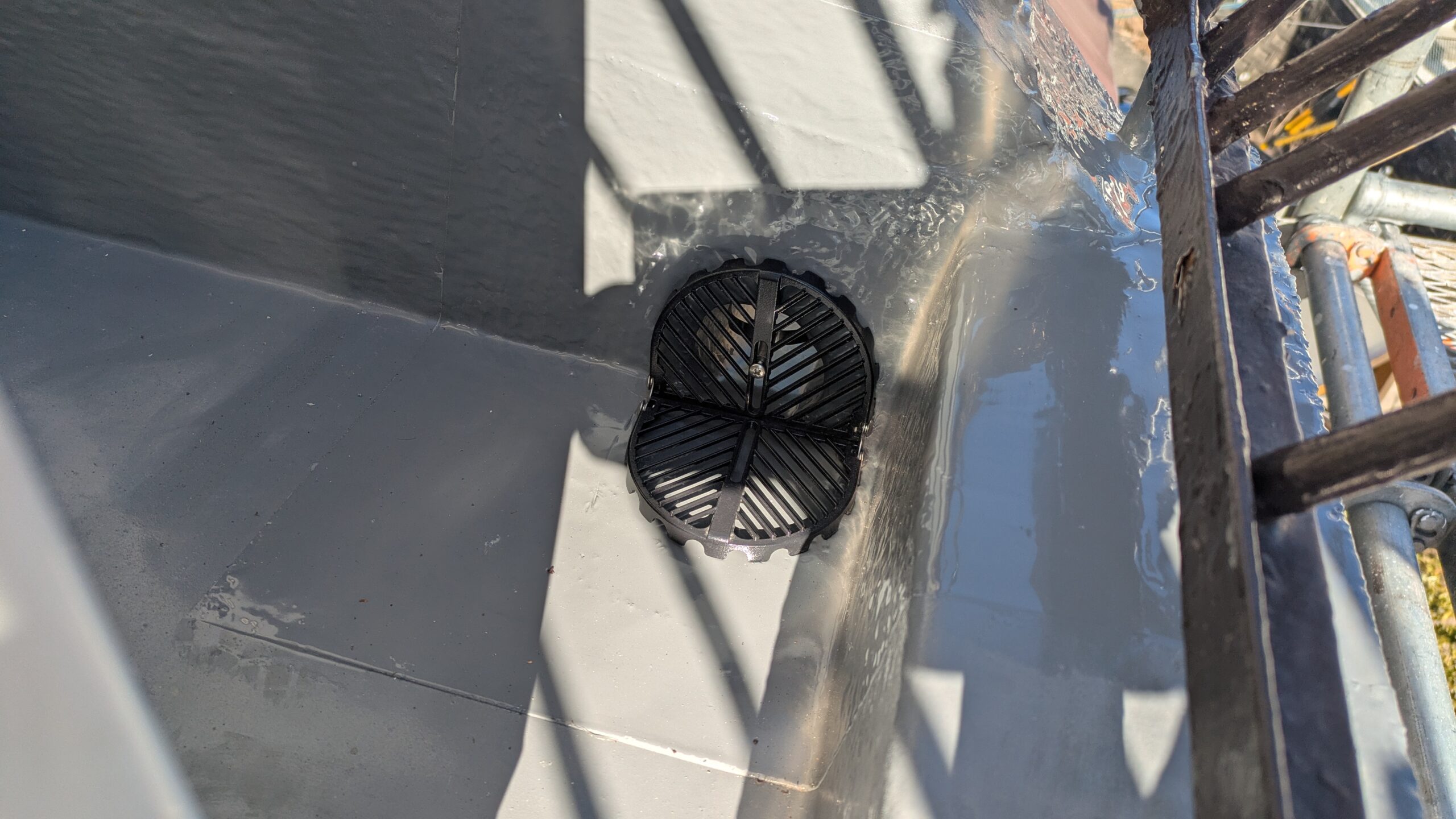 ウレタン塗膜完了